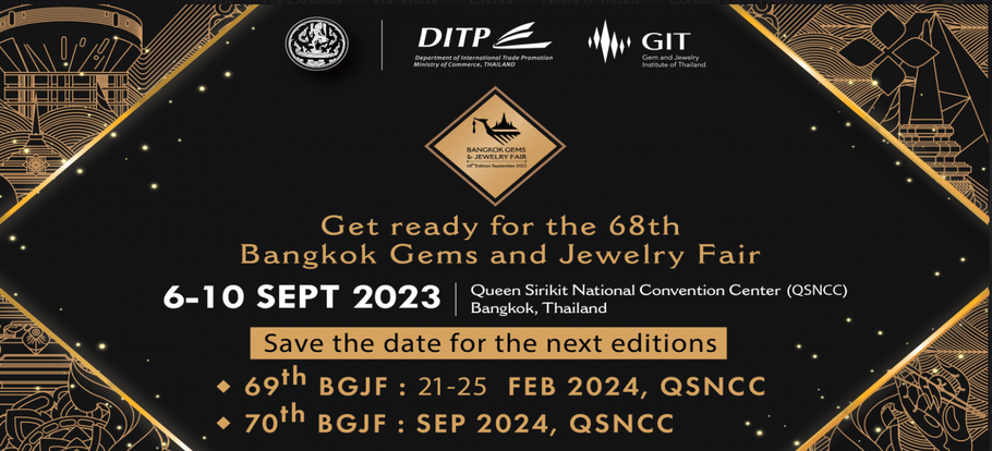 68th Bangkok Gems & Jewelry Fair 2023-BOOTH NUMBER T34