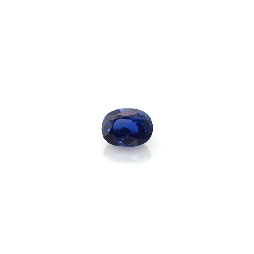 0.85cts Unheated Natural Royal Blue Sapphire.