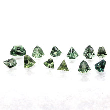 Load image into Gallery viewer, 4.29ct Fancy Natural Teal Sapphire- 12 Pcs -
