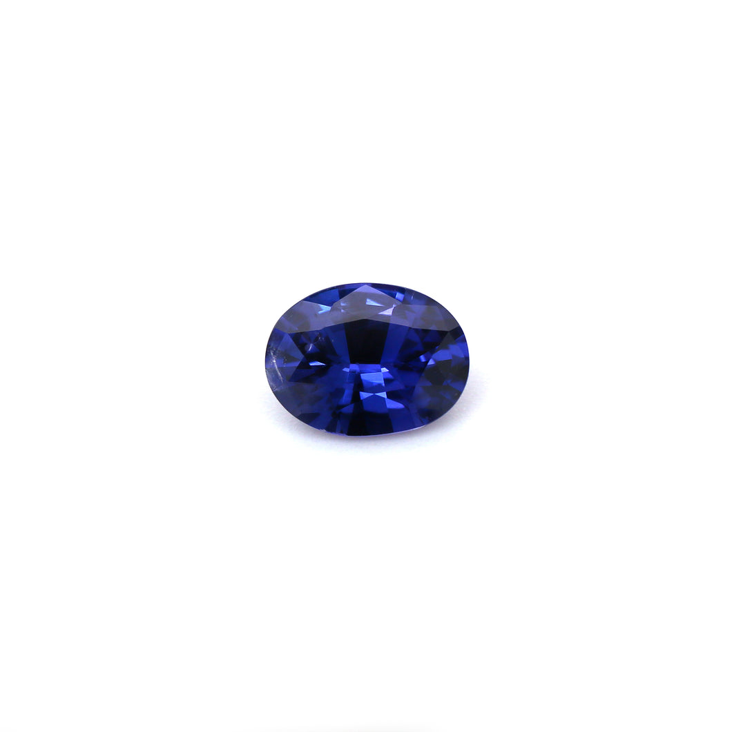 1.34ct Natural Unheated Blue Sapphire.