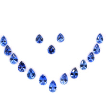 Load image into Gallery viewer, 20.76 carat Natural Royal  Blue Sapphire Pear shape Layout
