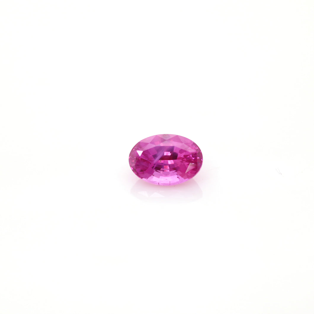 1.30 carat Unheated Pink Sapphire.