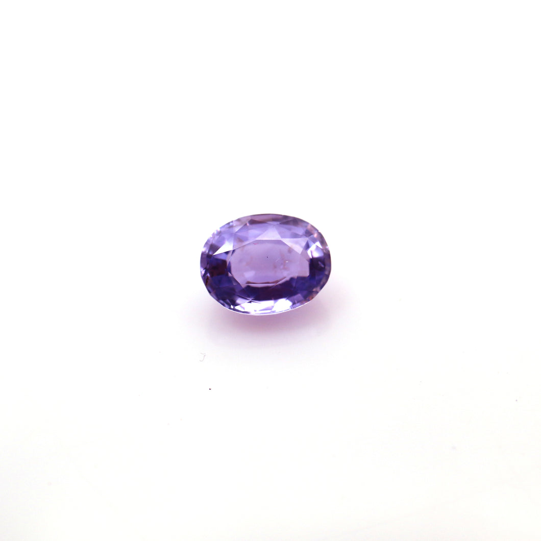 2.19 carat Natural unheated Purple Sapphire.