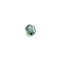 Load image into Gallery viewer, Natural Teal Sapphire-Hexagon 1.00 carat
