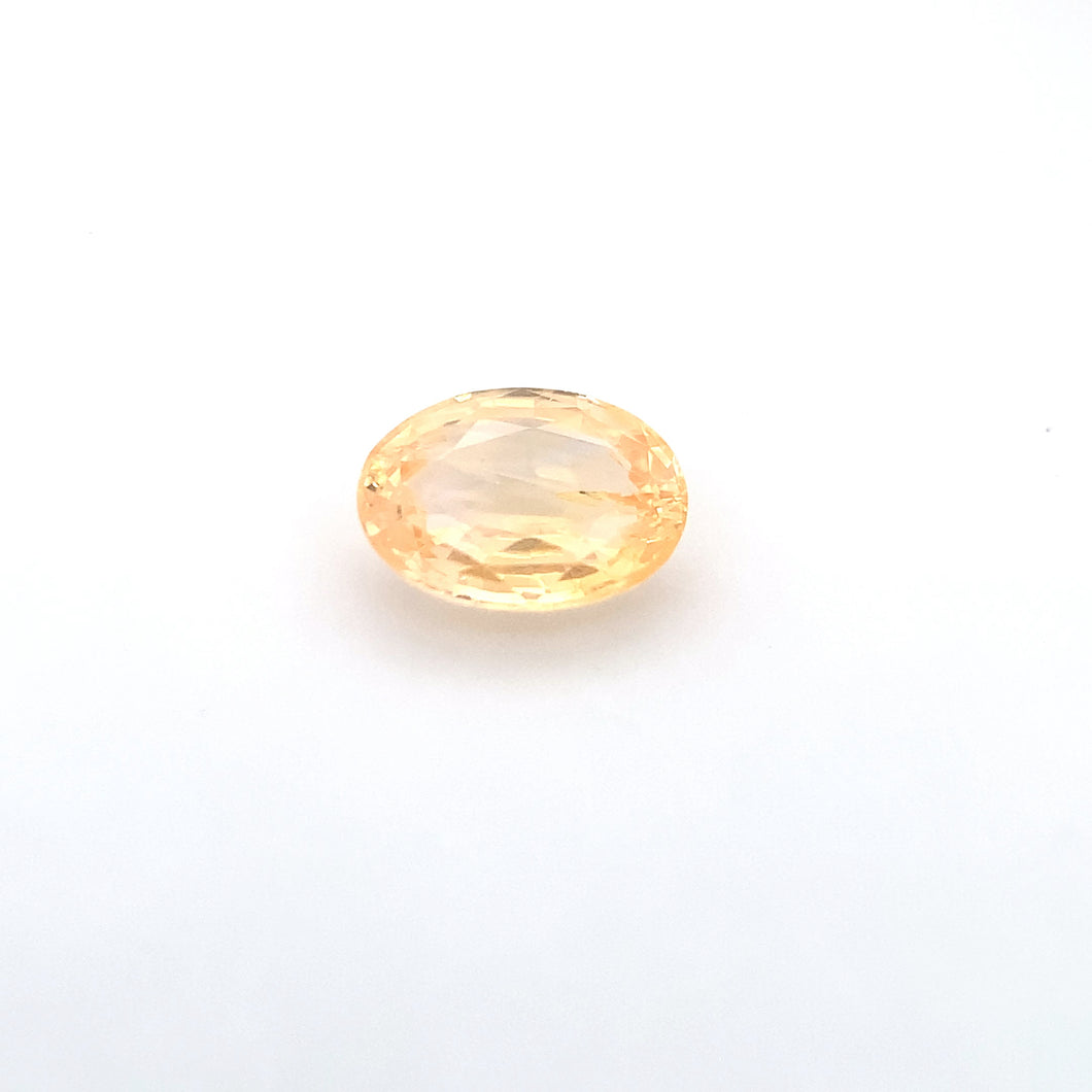 3.82 carat Natural Yellow Sapphire
