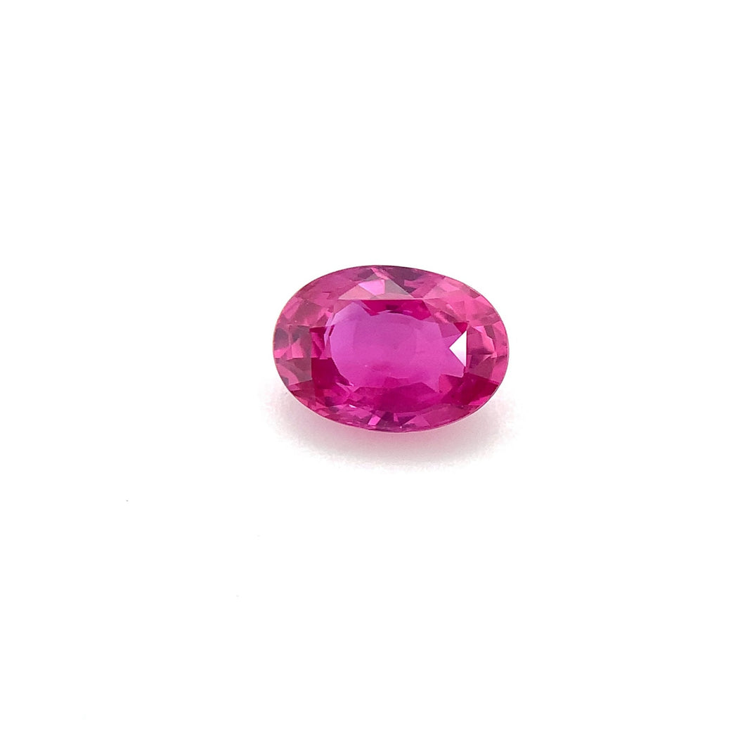 2.18 carat Mozambiq Unheated Pink Sapphire.