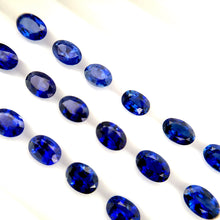 Load image into Gallery viewer, Natural Royal Blue Sapphire 7x5mm 16.83 carat
