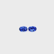 Load and play video in Gallery viewer, Natural Blue Sapphire Pair 1.18carat
