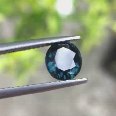 1.76ct Natural Teal Sapphire