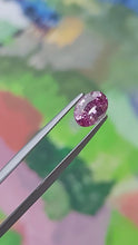 Load and play video in Gallery viewer, Oval Natural Pink Sapphire
