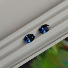 Load image into Gallery viewer, 1 Pair Oval Natural Blue Sapphire
