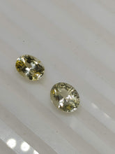 Load image into Gallery viewer, 1 Pair Natural Oval Yellow Sapphire
