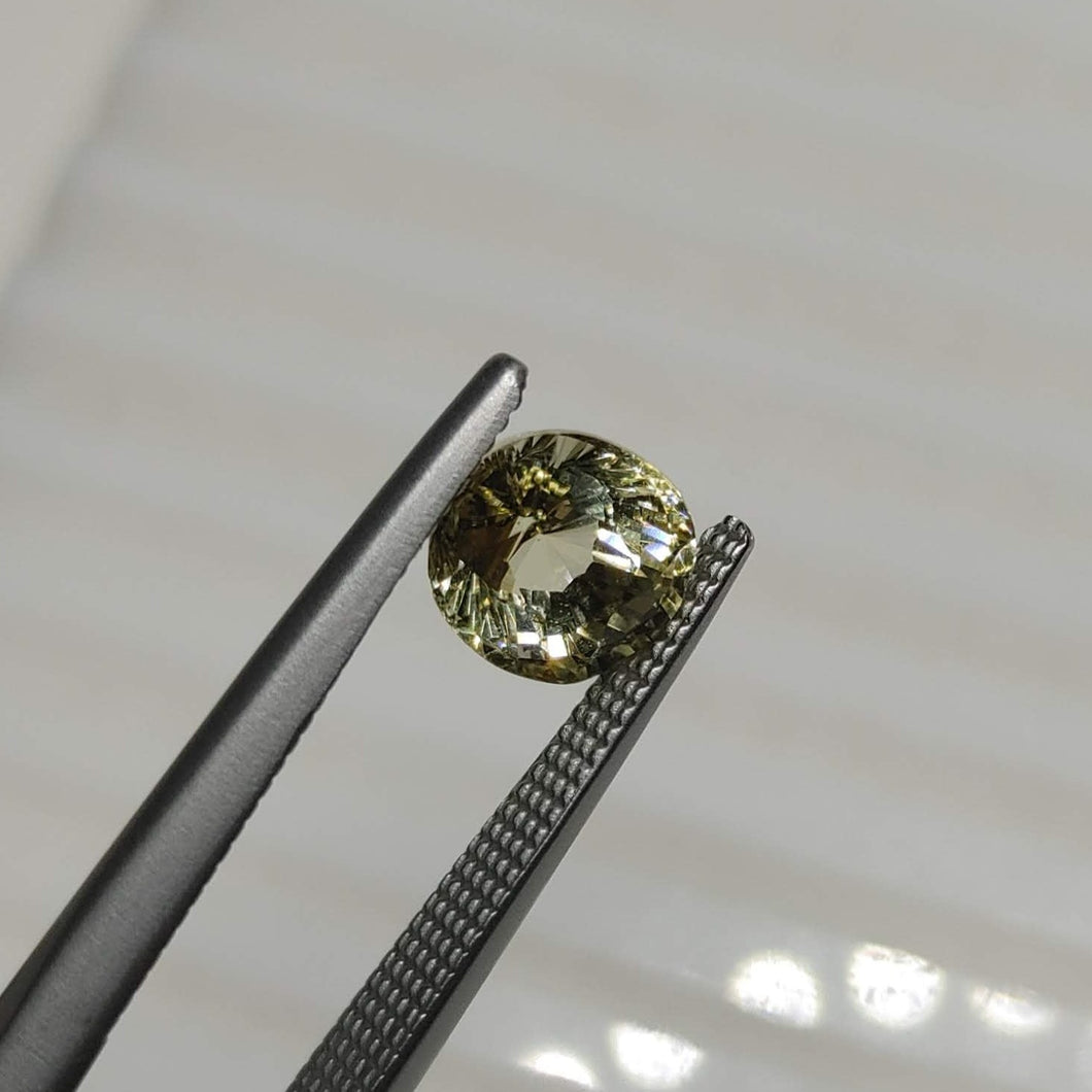 1.85ct Natural Oval Yellow Sapphire