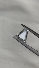 Load and play video in Gallery viewer, 1.85ct Natural Tapered Baguette White Sapphire.
