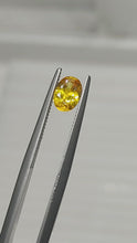Load and play video in Gallery viewer, 0.95ct Natural Yellow Sapphire
