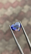 Load and play video in Gallery viewer, 5.76ct Natural Heart Blue Sapphire.
