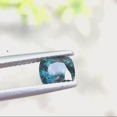 1.27ct Natural Teal Sapphire
