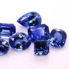 Load image into Gallery viewer, 32Ct Natural Blue Sapphire Mix Lot- 8 Pcs
