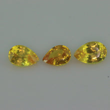 Load image into Gallery viewer, 4.22ct Natural Yellow Sapphire 3 Pcs
