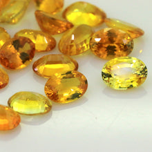 Load image into Gallery viewer, 7x5mm Oval/Pear Natural Yellow Sapphire (26.34Ct)
