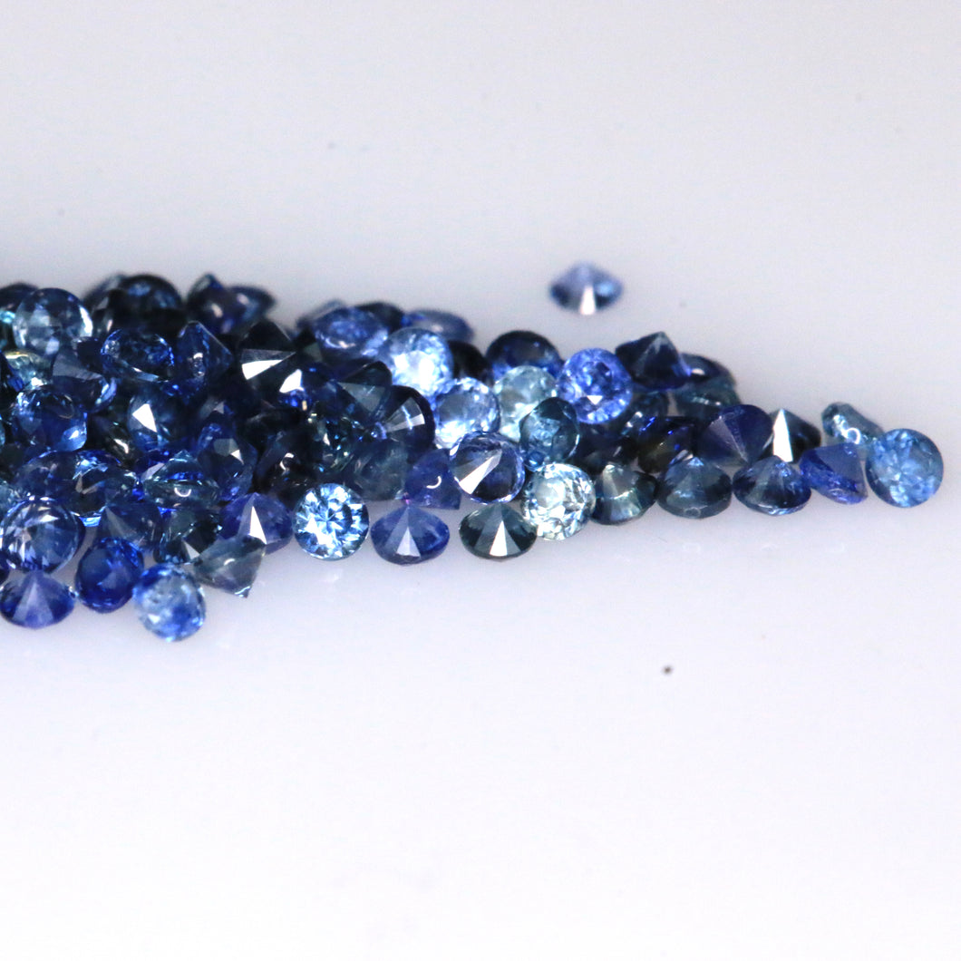1.2mm Round (G) Blue Sapphire (30.55ct)