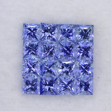 Load image into Gallery viewer, 3.7mm Square (M) Natural Blue Sapphire Lot (5.48ct)
