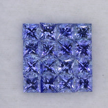 Load image into Gallery viewer, 3.7mm Square (M) Natural Blue Sapphire Lot (5.48ct)
