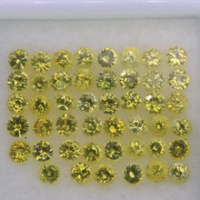 Load image into Gallery viewer, 3.2mm Round Natural Yellow Sapphire (8.33Ct/46 Pcs)
