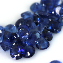 Load image into Gallery viewer, 34.10ct Natural Blue Sapphire 5.0-5.5mm Round One Lot
