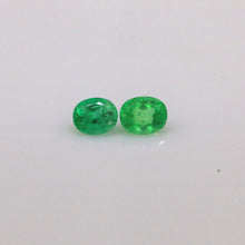 Load image into Gallery viewer, 1.10 ct Natural Emerald - 2 Pcs.
