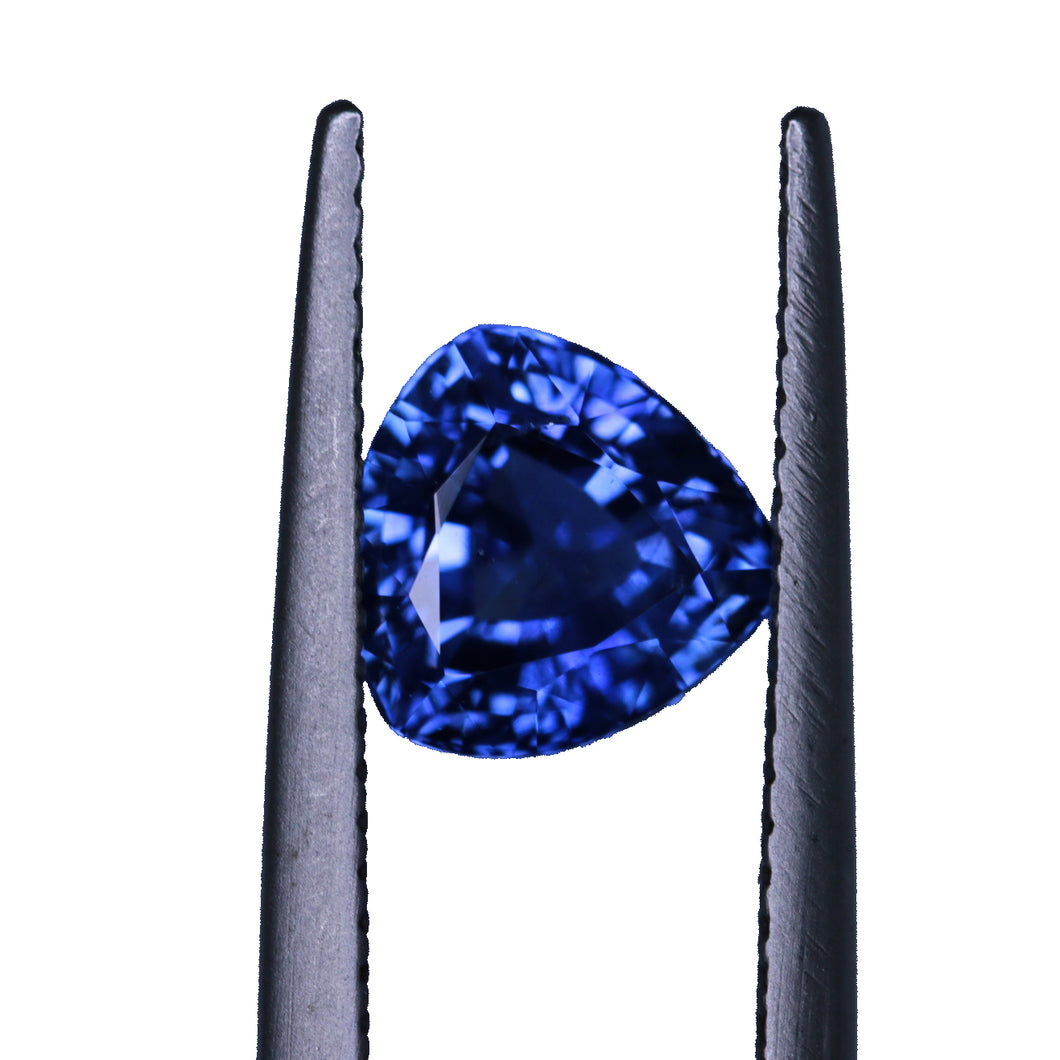 1.96ct Natural Blue Sapphire.