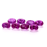 Load image into Gallery viewer, 6X4mm Natural Pink Sapphire (12 Pcs/6.72Ct).
