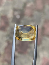 Load image into Gallery viewer, 6.46ct Natural Cushion Yellow Sapphire
